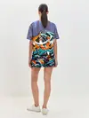 Женская пижама с шортами / Уличный художник