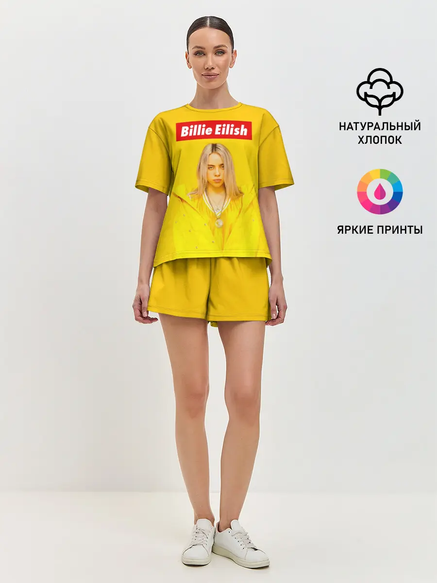 Женская пижама с шортами / Billie Eilish