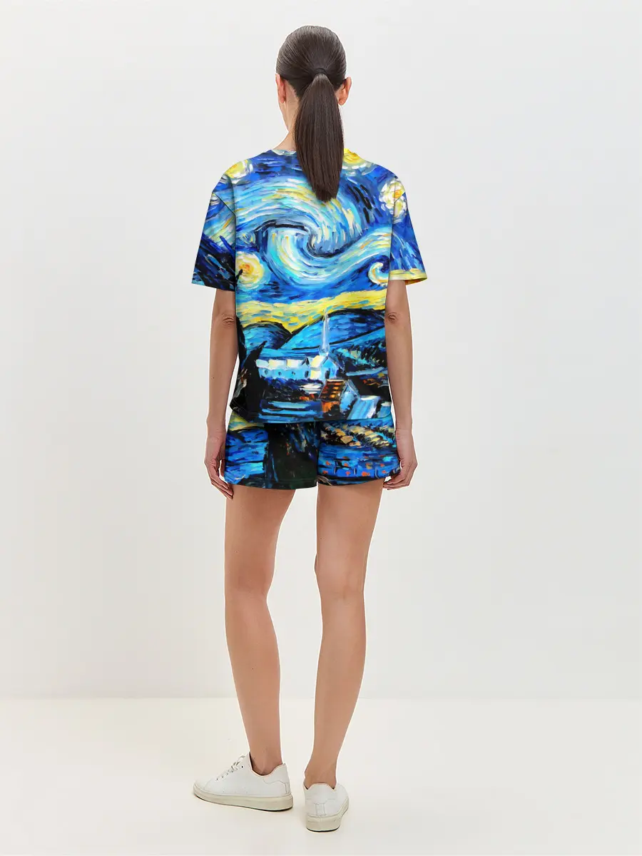 Женская пижама с шортами / Искусство