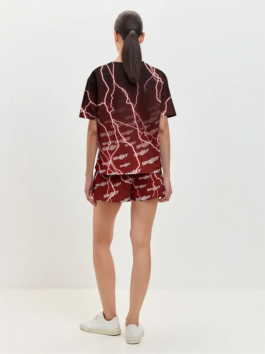 Женская пижама с шортами / SKILLET