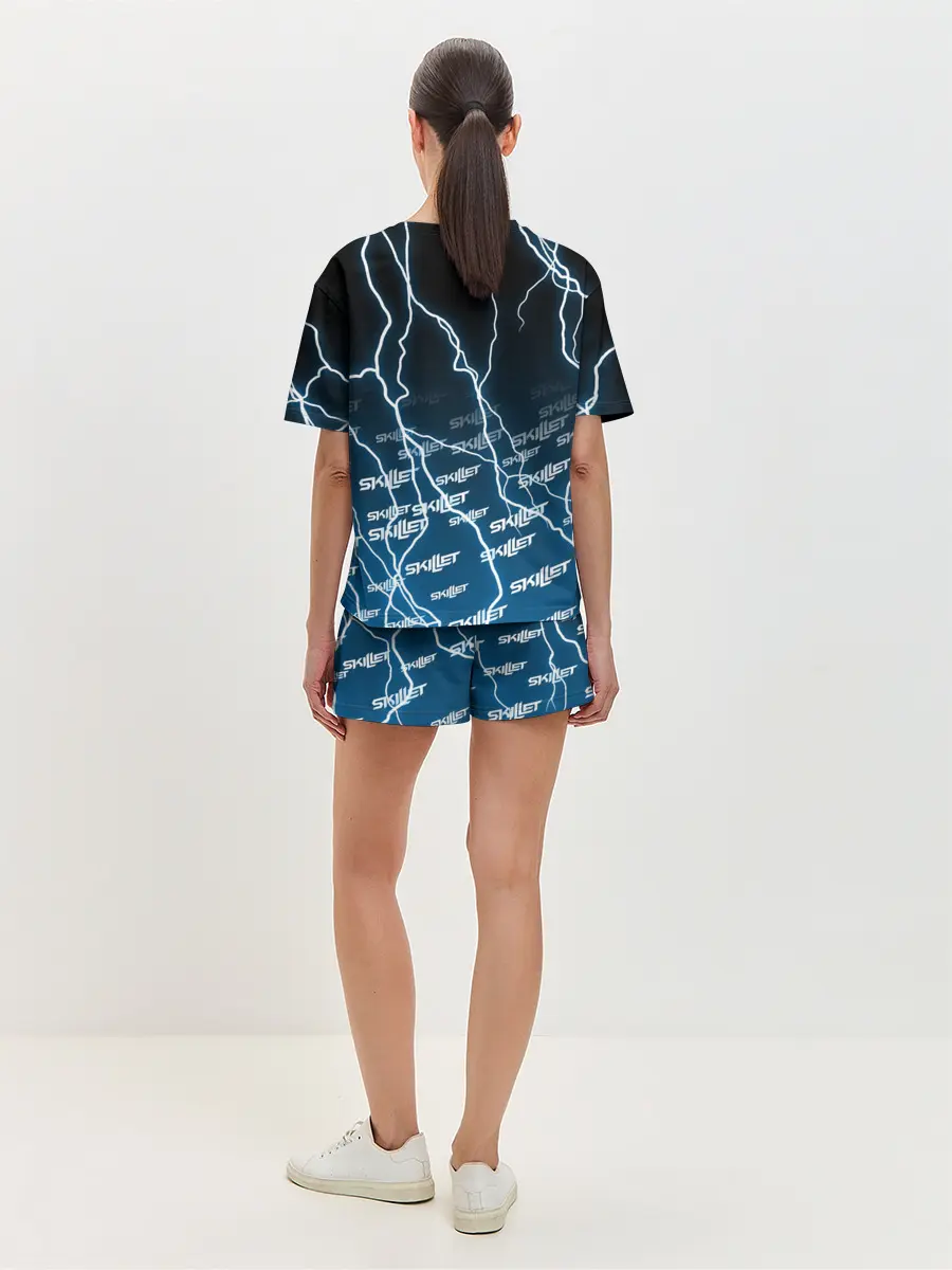 Женская пижама с шортами / SKILLET