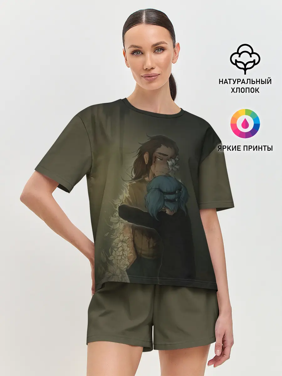 Женская пижама с шортами / Sally Face