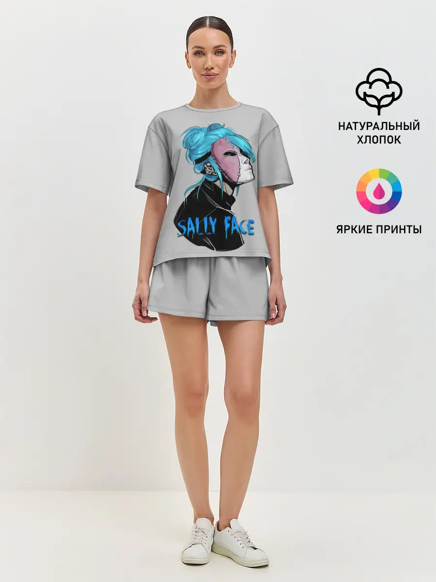 Женская пижама с шортами / Sally Face
