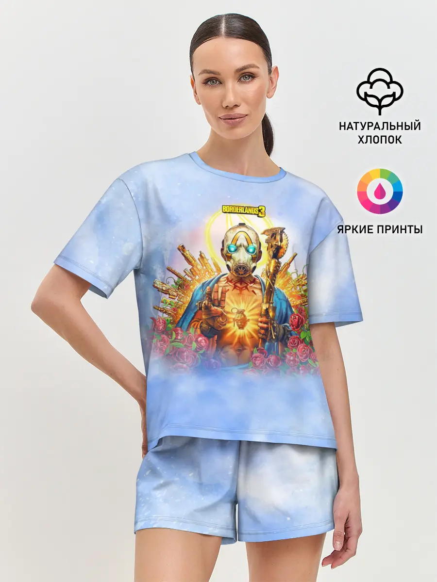 Женская пижама с шортами / Borderlands 3