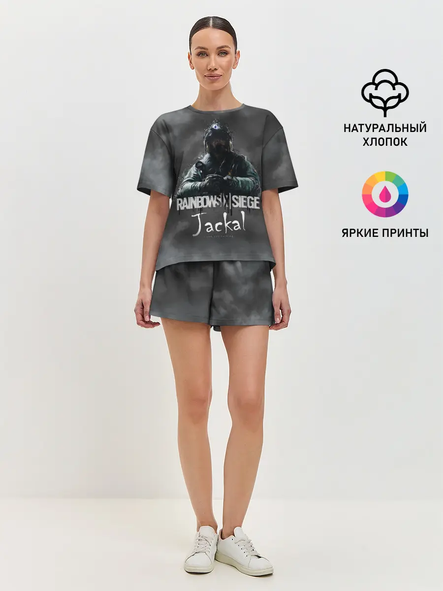 Женская пижама с шортами / Jackal : Rainbow Six