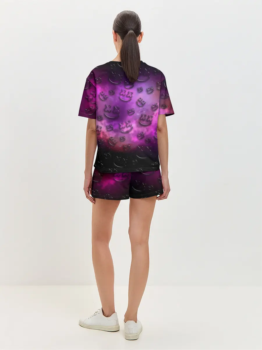 Женская пижама с шортами / Alan Walker & Marshmello