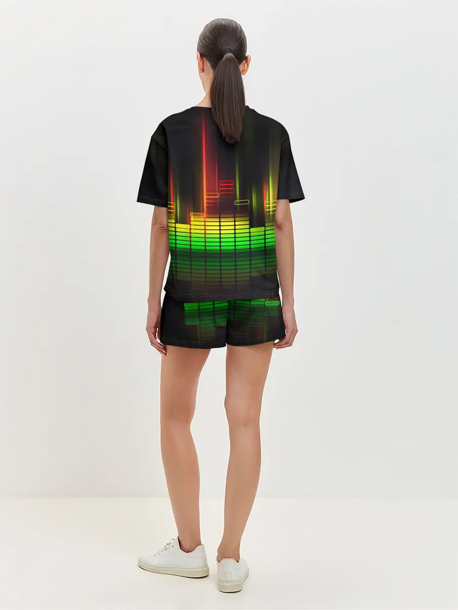 Женская пижама с шортами / эквалайзер