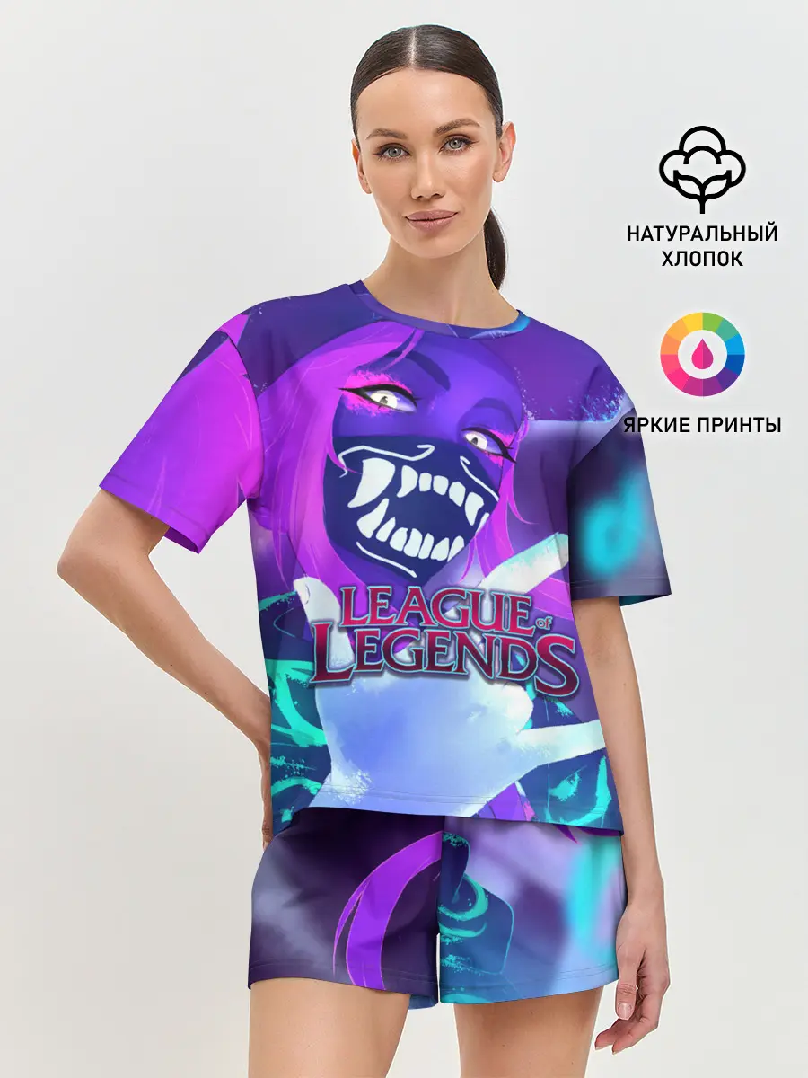 Женская пижама с шортами / League of Legends