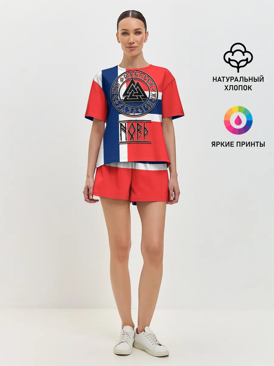 Женская пижама с шортами / Язычество