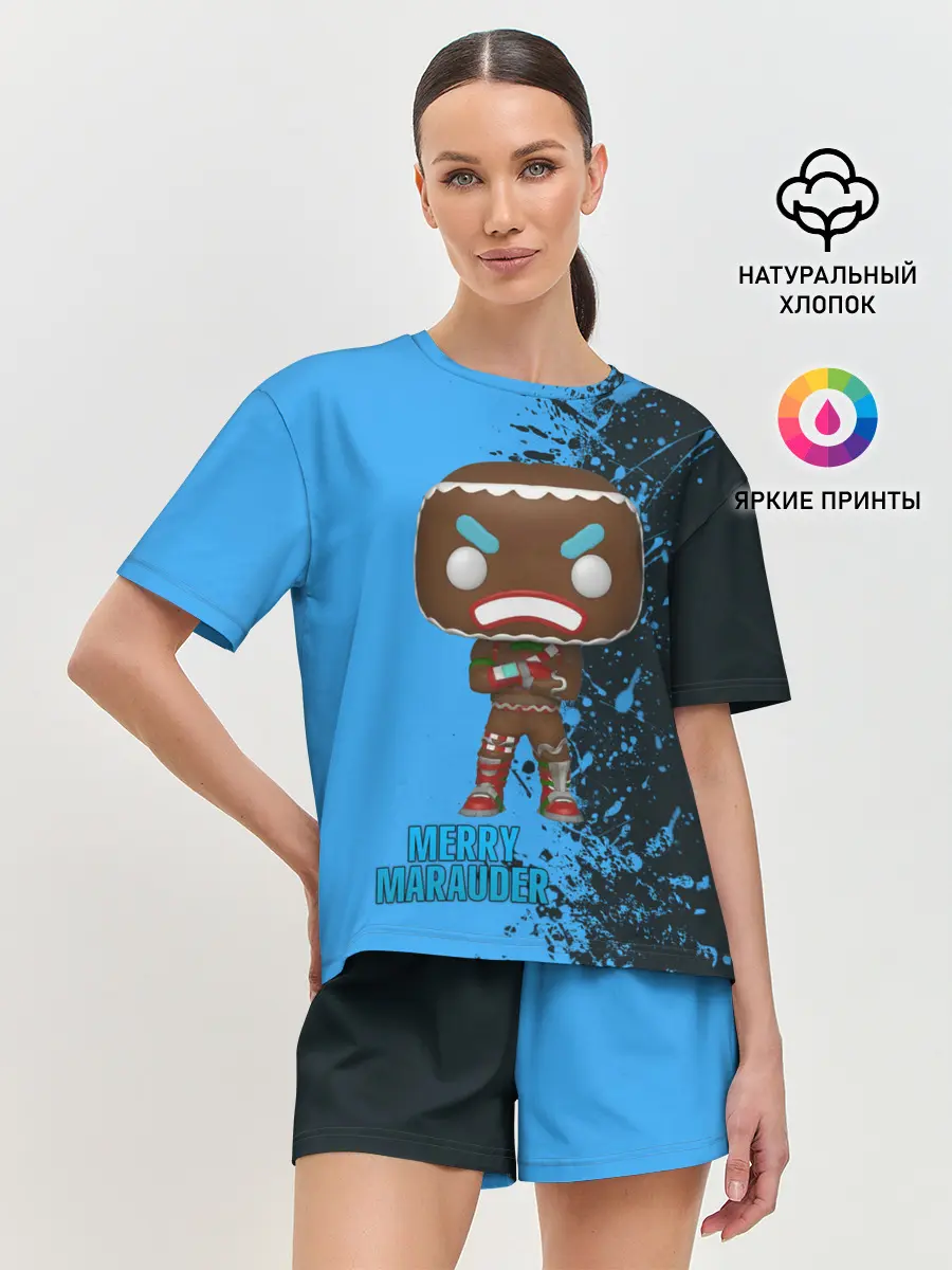 Женская пижама с шортами / FORTNITE