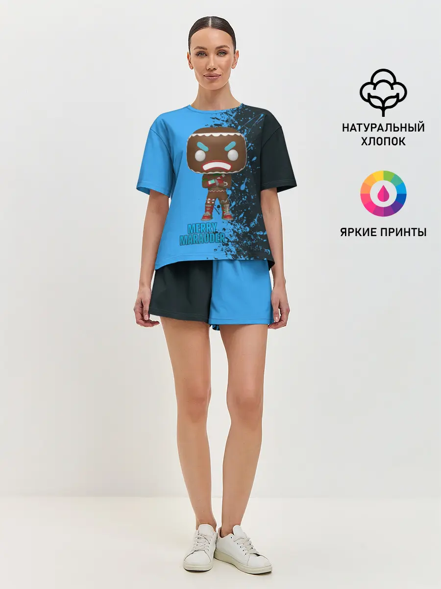 Женская пижама с шортами / FORTNITE