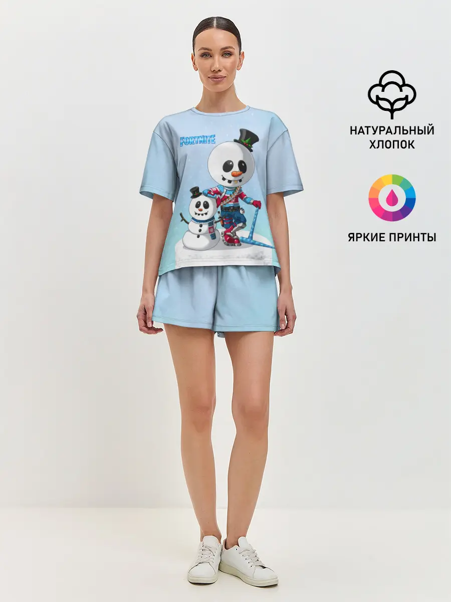 Женская пижама с шортами / FORTNITE