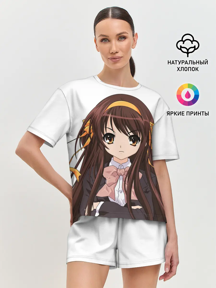 Женская пижама с шортами / Харухи Судзумия