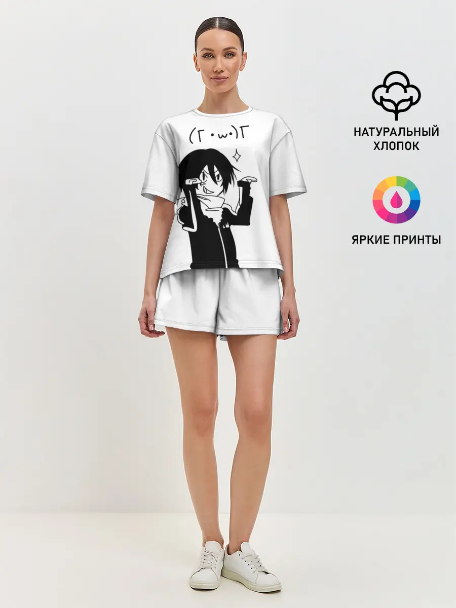 Женская пижама с шортами / KAWAII YATO