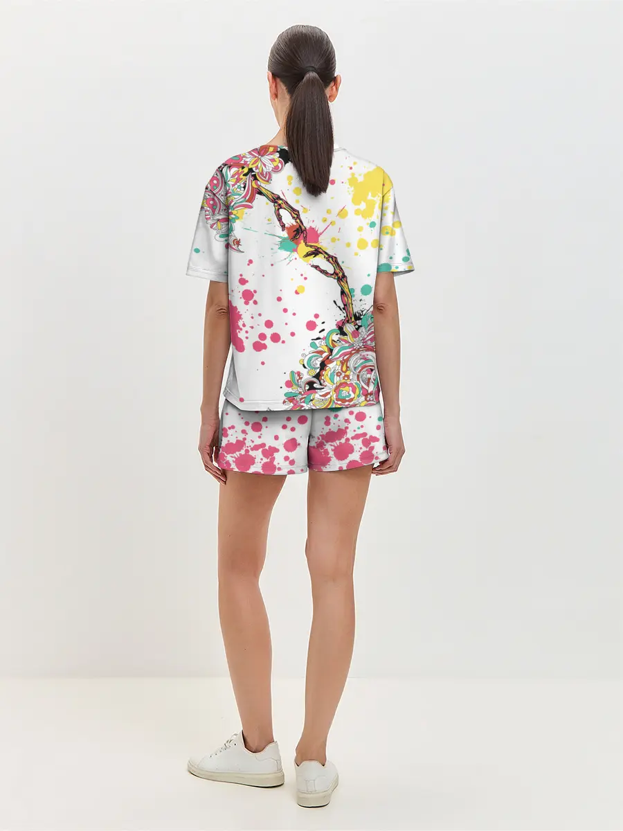 Женская пижама с шортами / Queen