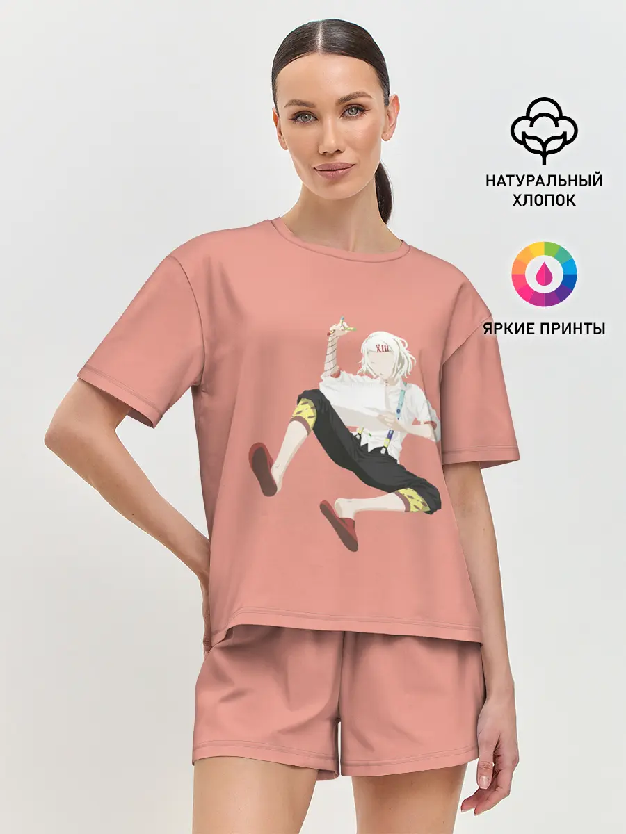 Женская пижама с шортами / Juuzou Suzuya рисует