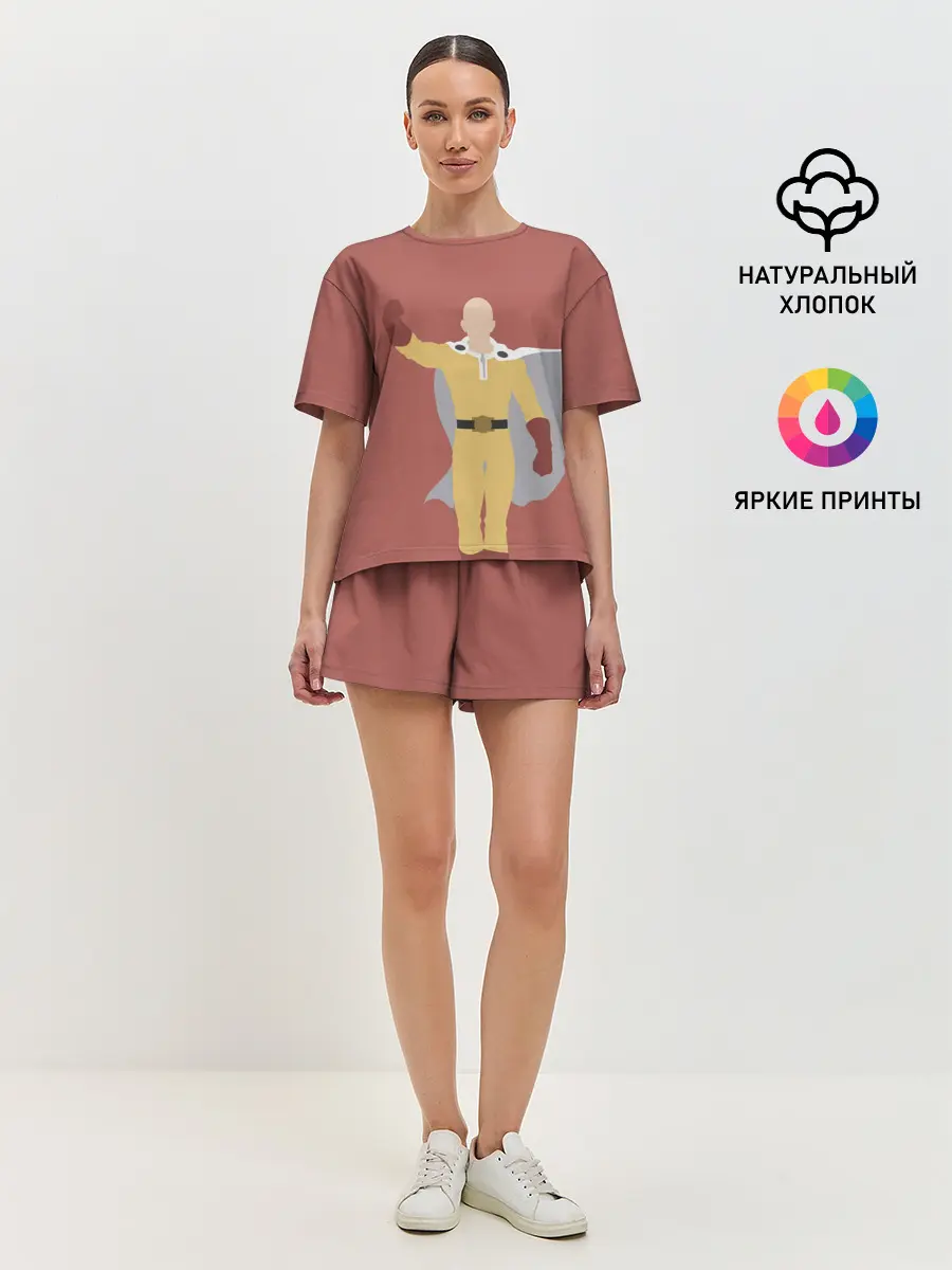 Женская пижама с шортами / Saitama