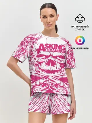Женская пижама с шортами / Asking Alexandria