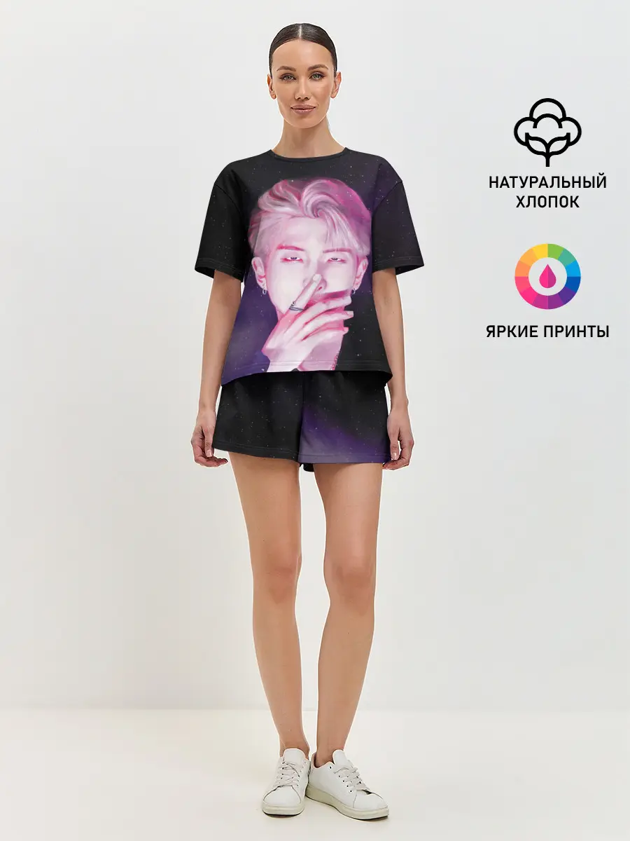 Женская пижама с шортами / BTS