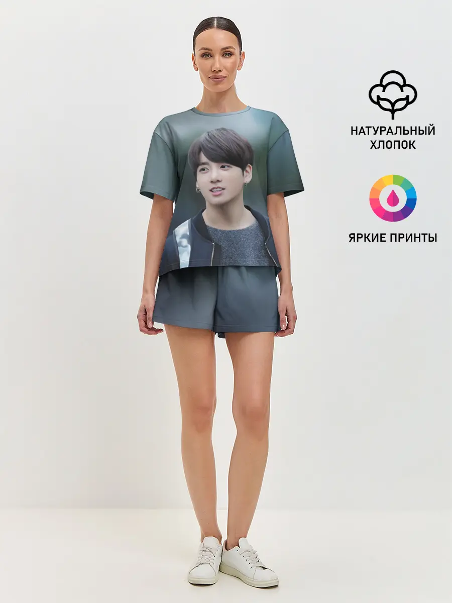 Женская пижама с шортами / Корейский Поп