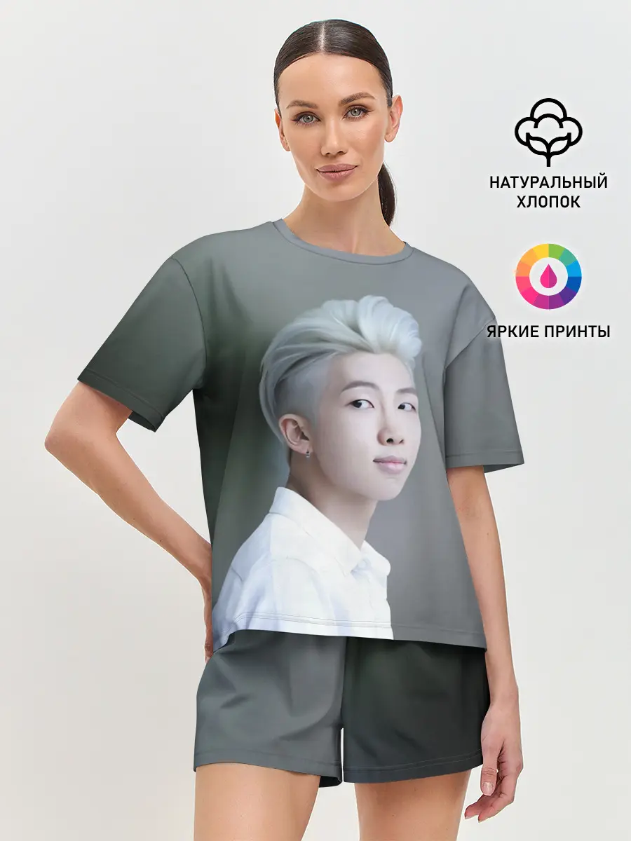 Женская пижама с шортами / БТС