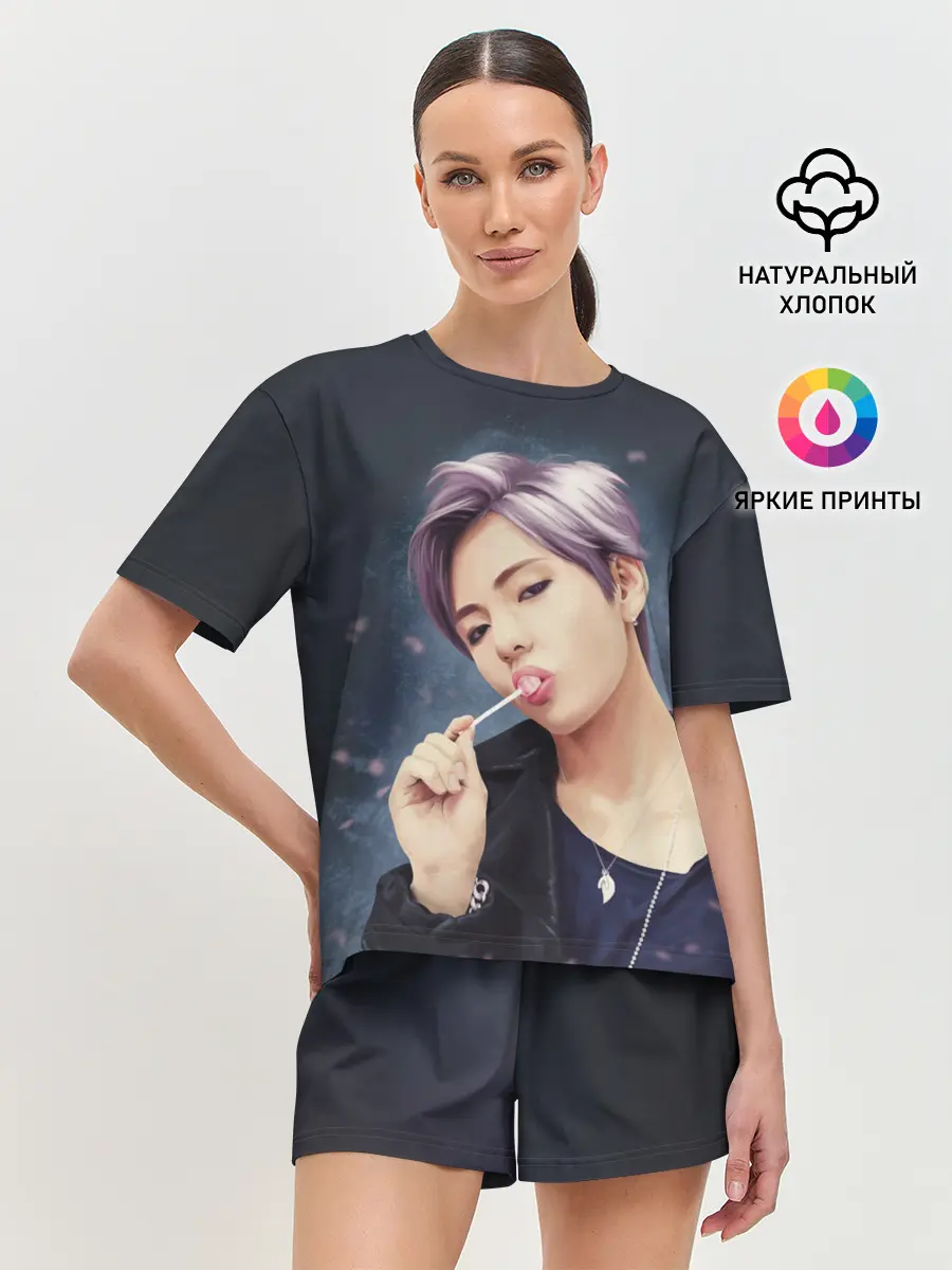 Женская пижама с шортами / Hair