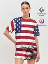 Женская пижама с шортами / США