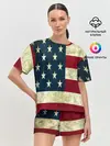 Женская пижама с шортами / usa collection 2019
