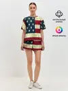 Женская пижама с шортами / usa collection 2019