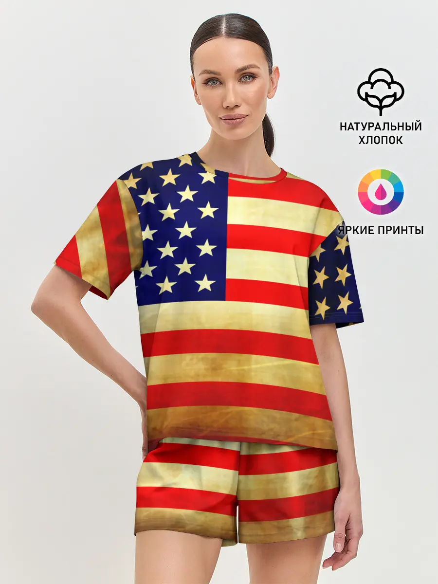 Женская пижама с шортами / USA