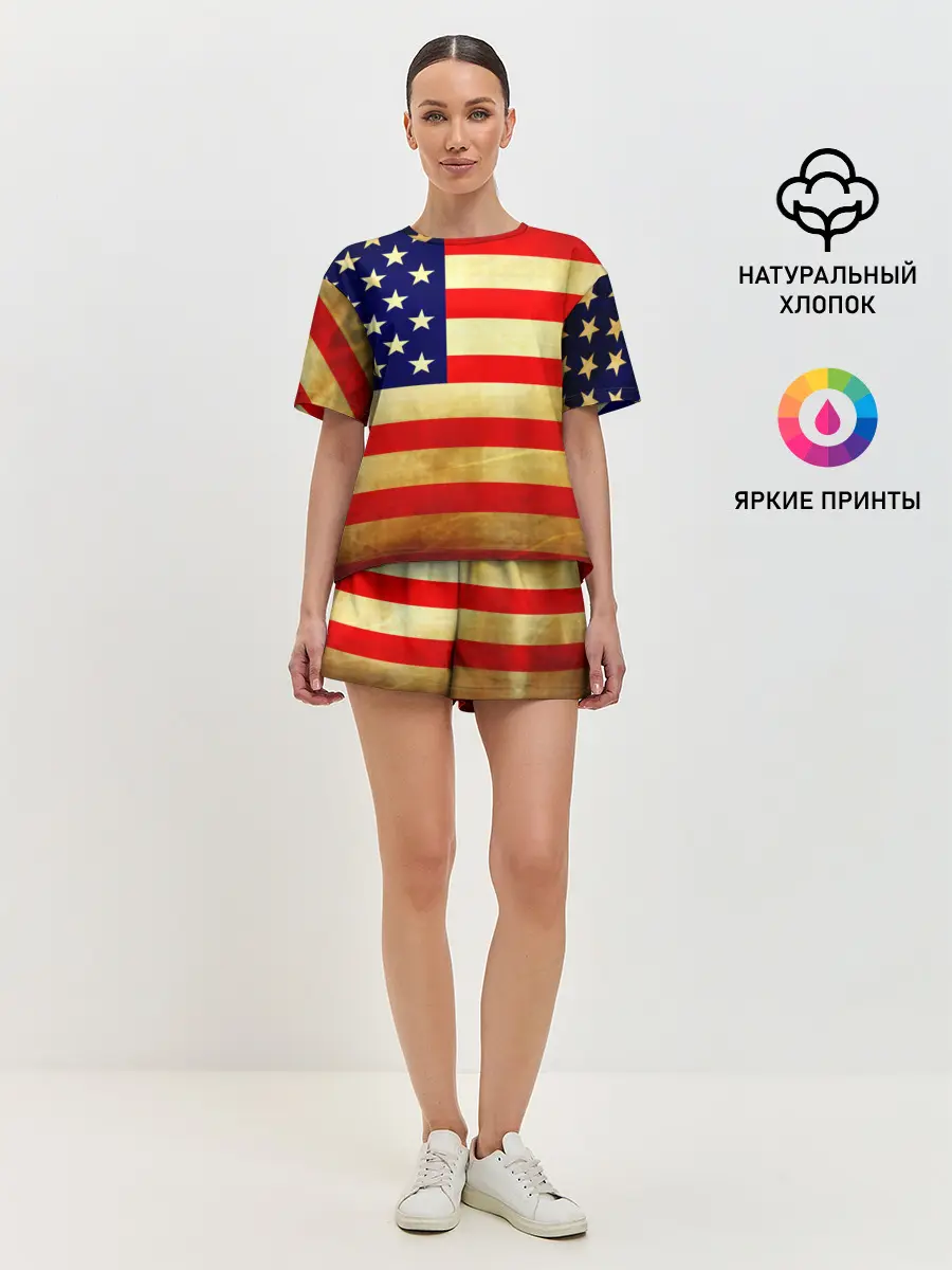 Женская пижама с шортами / USA
