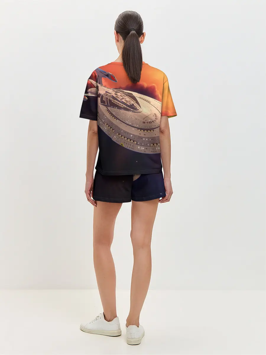 Женская пижама с шортами / Звездный путь