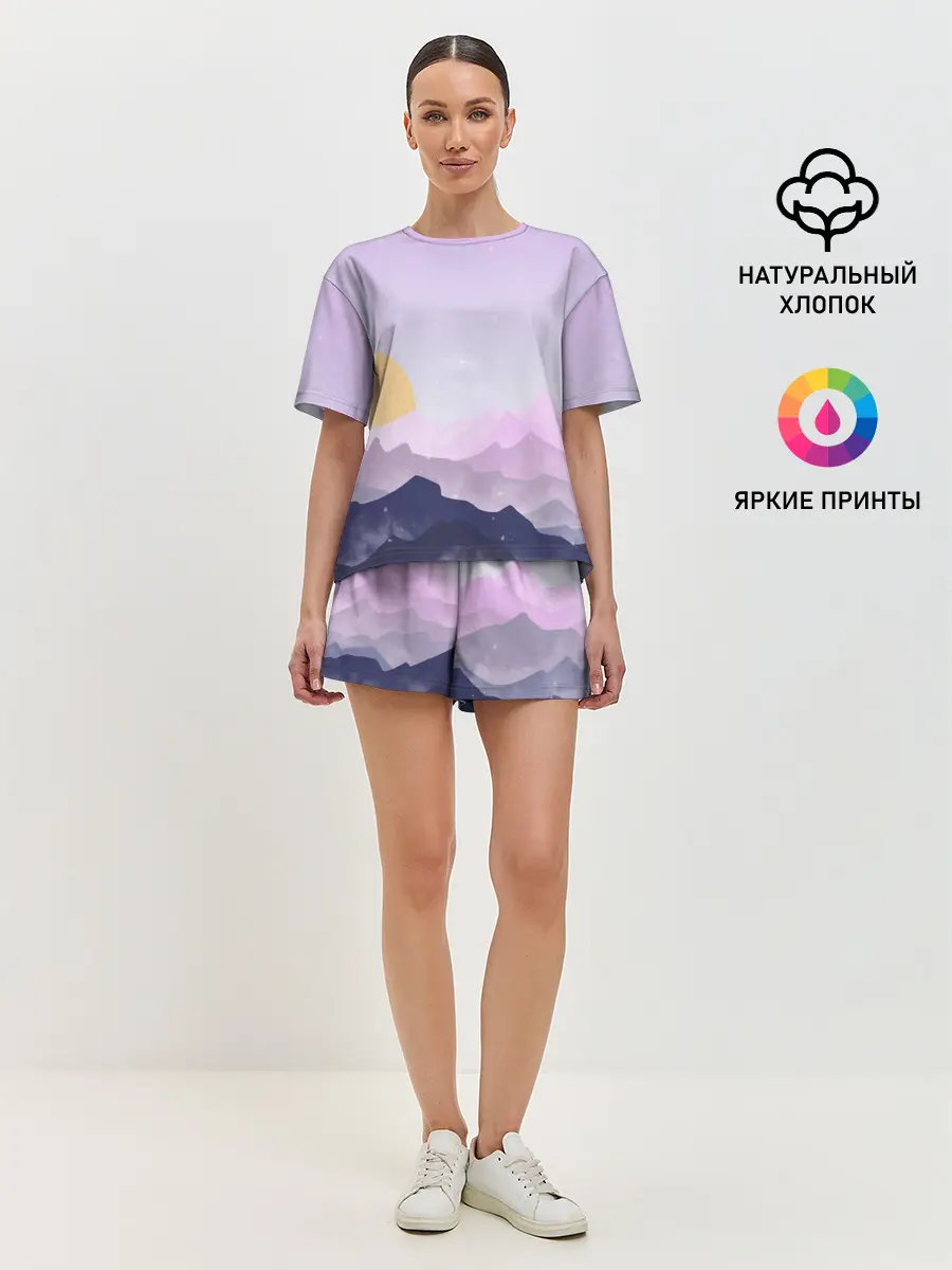 Женская пижама с шортами / Firewatch