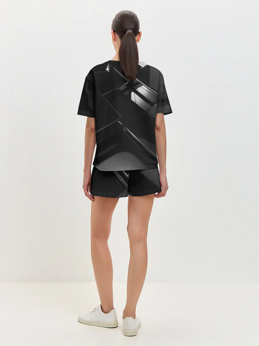 Женская пижама с шортами / Текстура