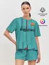 Женская пижама с шортами / Messi away 19-20