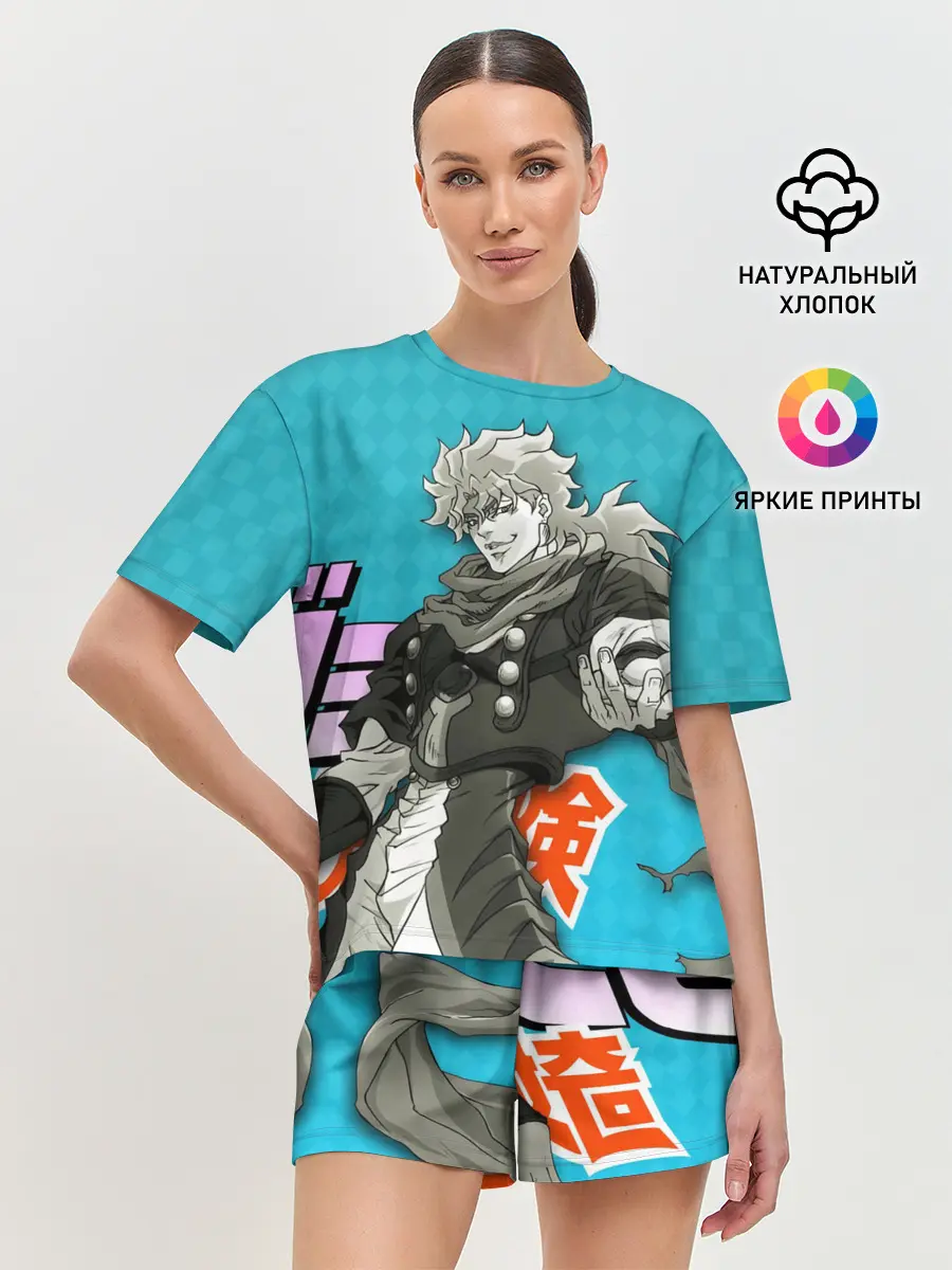 Женская пижама с шортами / Приключения ДжоДжо