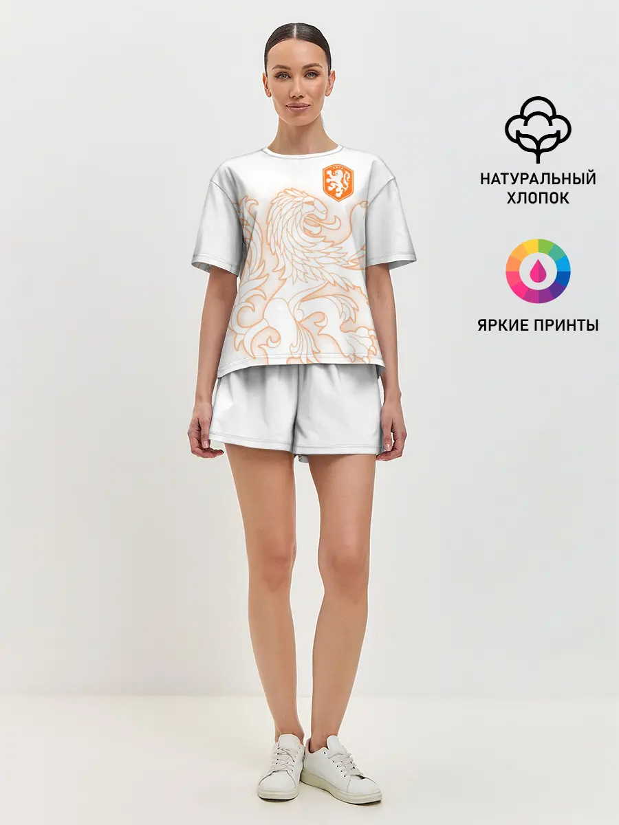 Женская пижама с шортами / Сборная Голландии