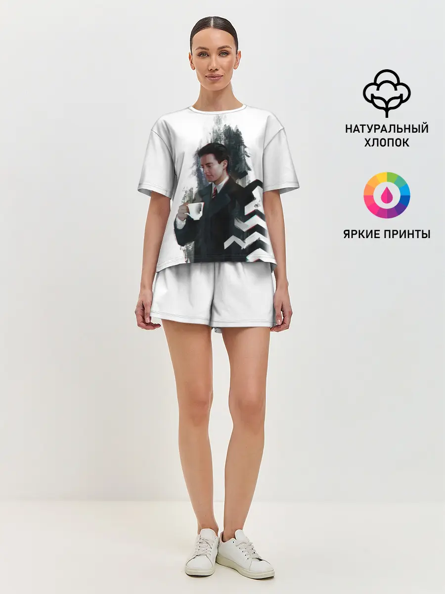 Женская пижама с шортами / Twin Peaks