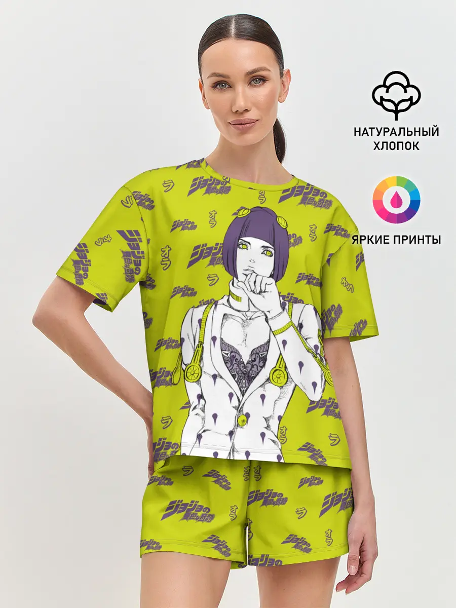 Женская пижама с шортами / JoJo Bizarre Adventure