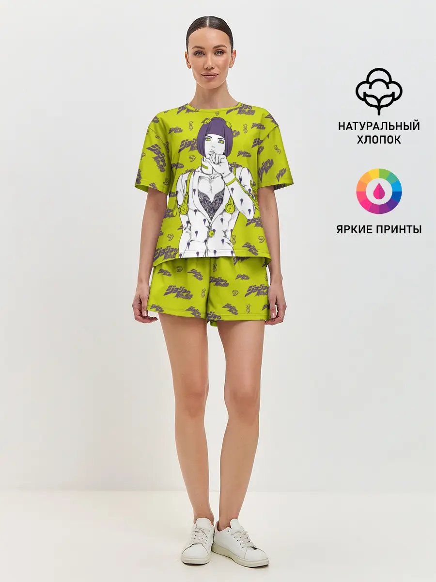 Женская пижама с шортами / JoJo Bizarre Adventure