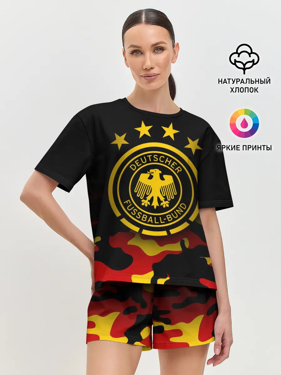 Женская пижама с шортами / Сборная Германии