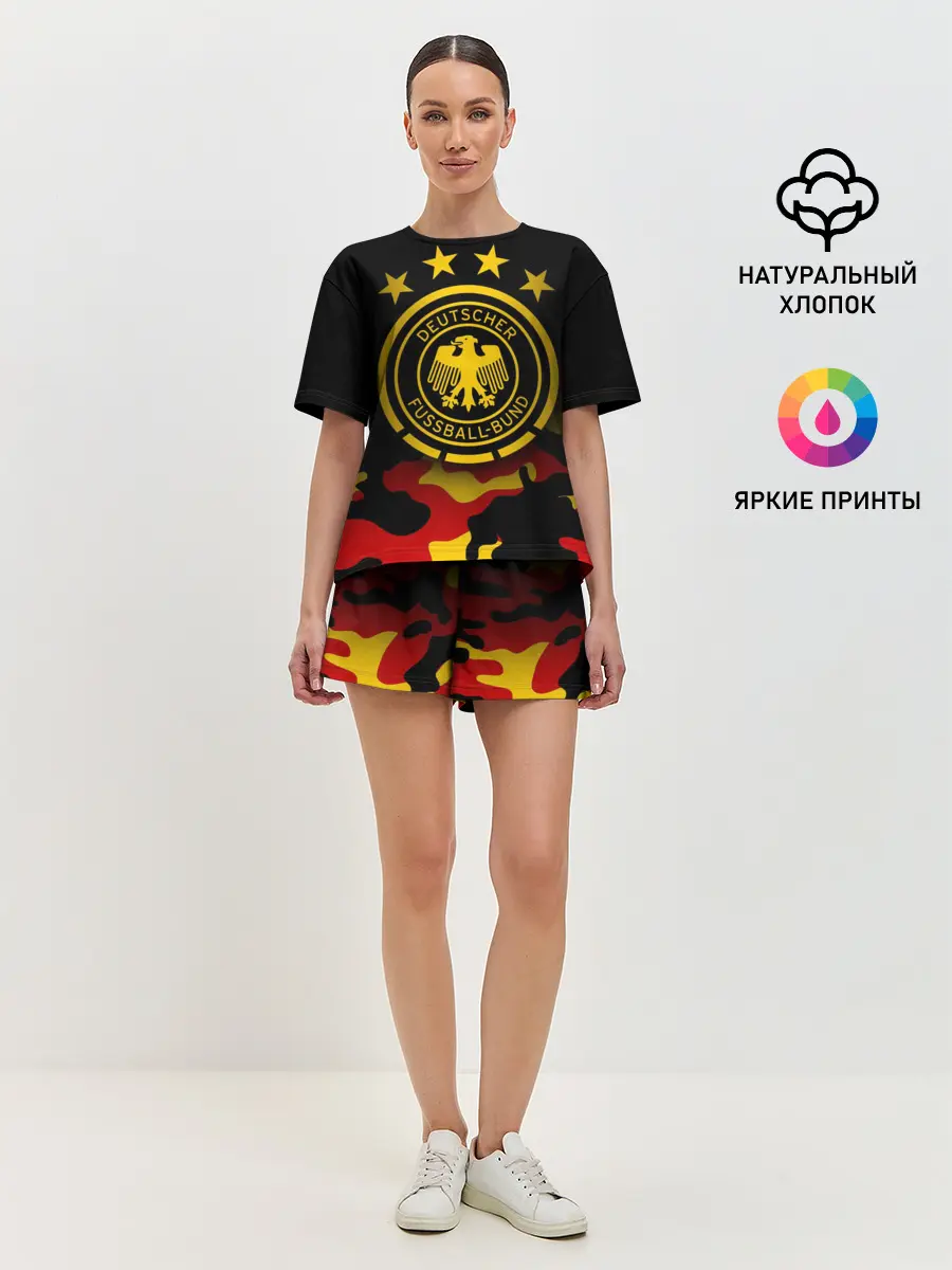 Женская пижама с шортами / Сборная Германии