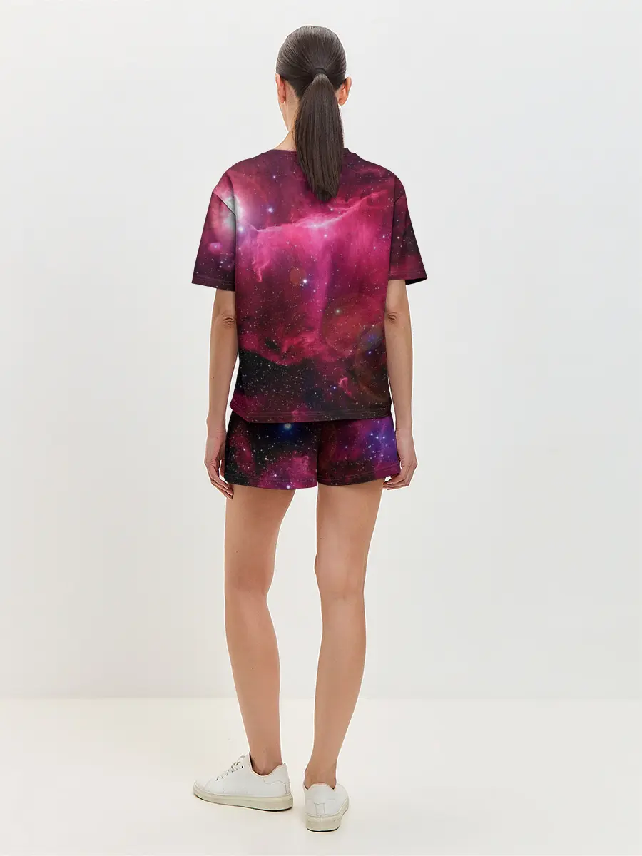 Женская пижама с шортами / Cosmos