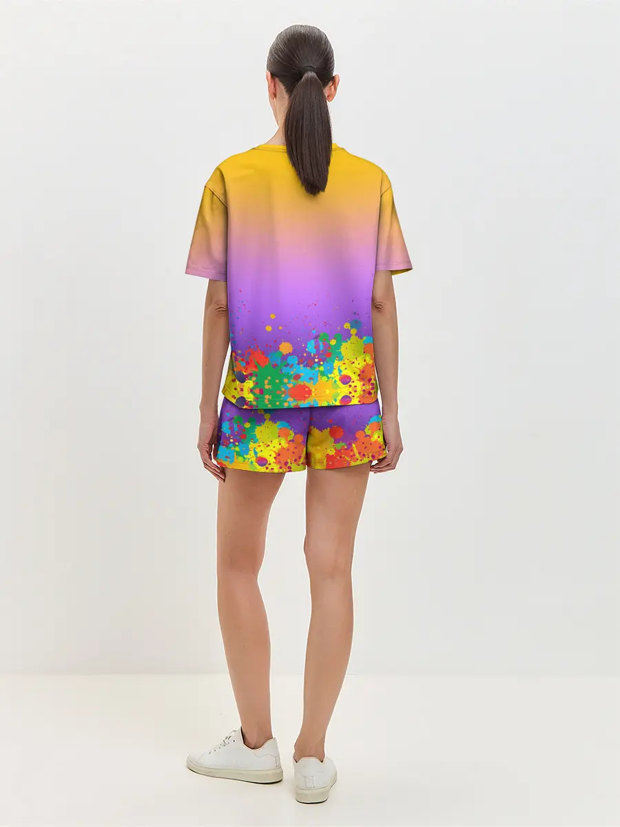 Женская пижама с шортами / pro100