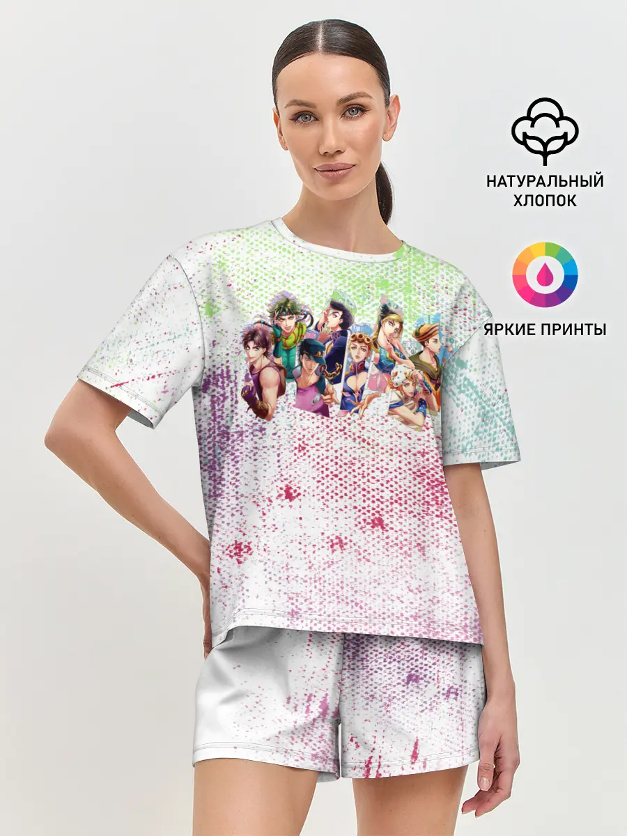Женская пижама с шортами / JoJo Bizarre Adventure