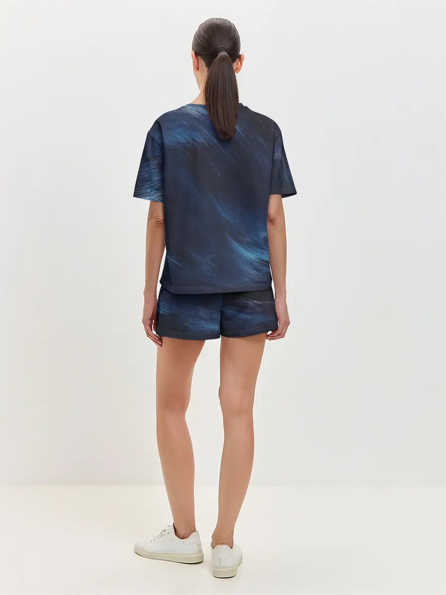 Женская пижама с шортами / ВОЛНЫ