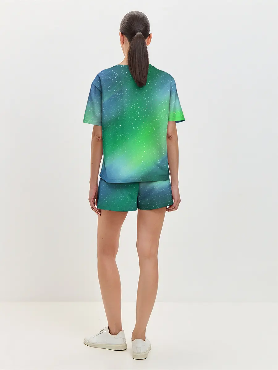 Женская пижама с шортами / КРАСКИ КОСМОСА