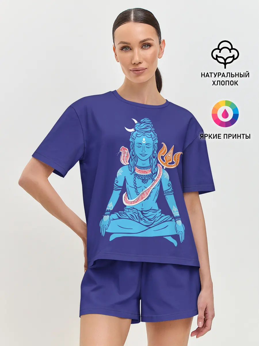 Женская пижама с шортами / Шива