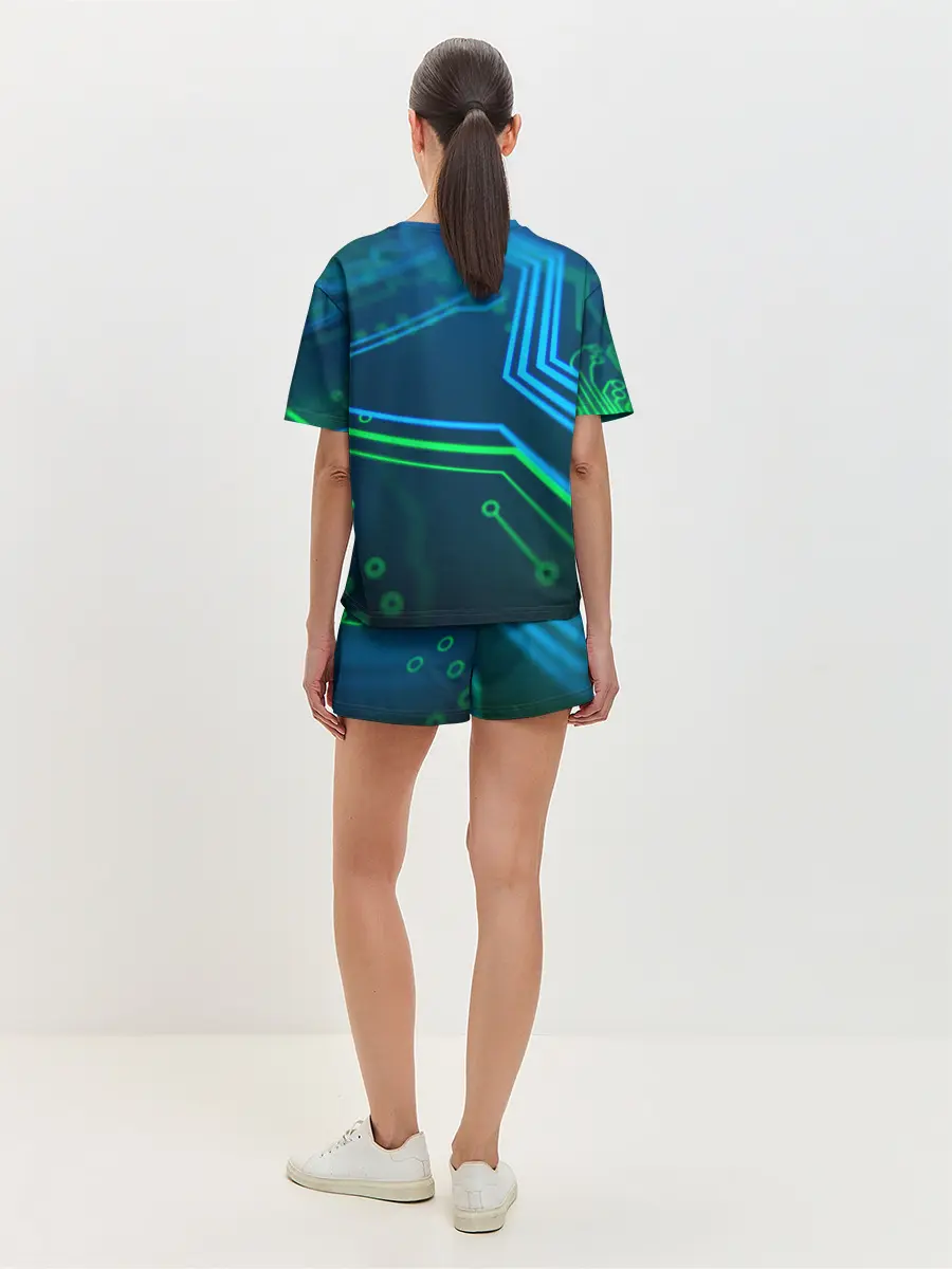 Женская пижама с шортами / ПРОГРАММИСТ