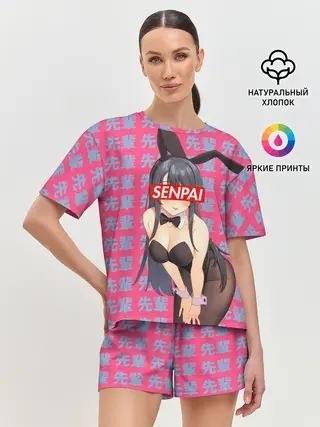 Женская пижама с шортами / Anime
